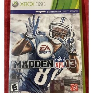 Share Madden NFL 13 (Microsoft Xbox 360, 2012) Case Damage Tested and Works